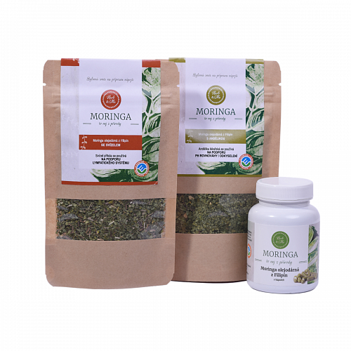 LYMFA, ODKYSELENÍ moringa - balíček, 2x 30, kapsle (60 kapslí)